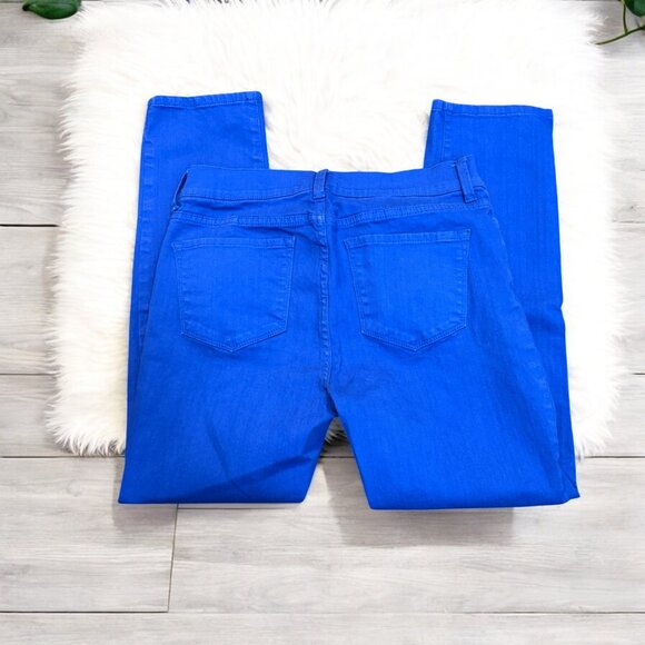 NYDJ Blue Skinny Jeans Size 8 Lift Tuck Technology Ankle - Picture 2 of 4